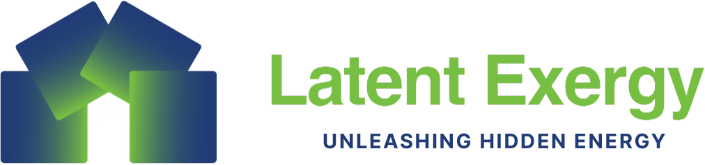 Logo ondertitel groter Latent Exergy